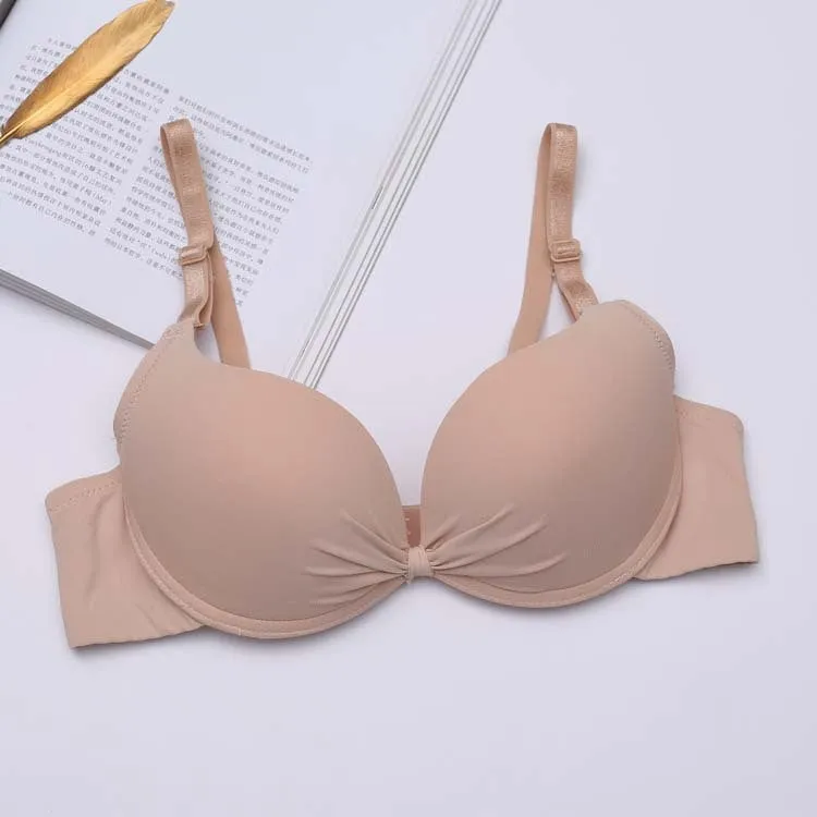 Women's Adjustable Wired Bra Padded Push Up Brasserie - B44