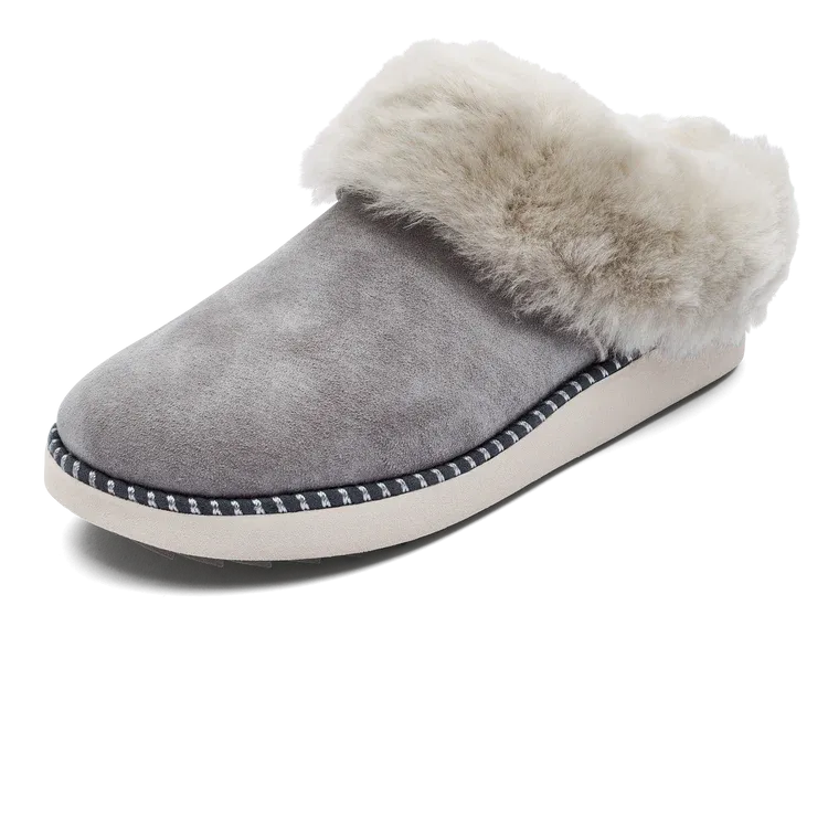 WOMEN'S OLUKAI KU'I SLIPPER | FOG / MIST GREY
