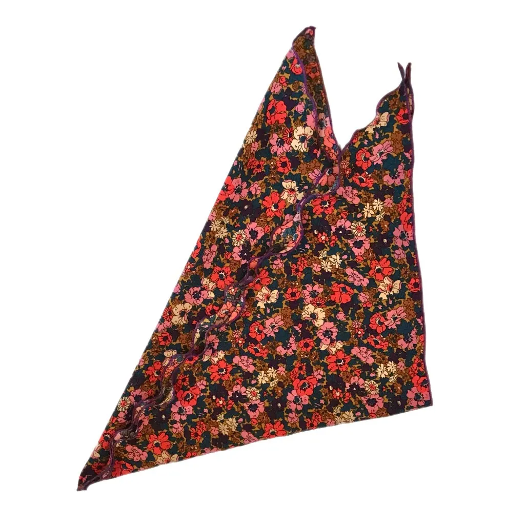 Women's Silky Floral Head Scarf - Shannon