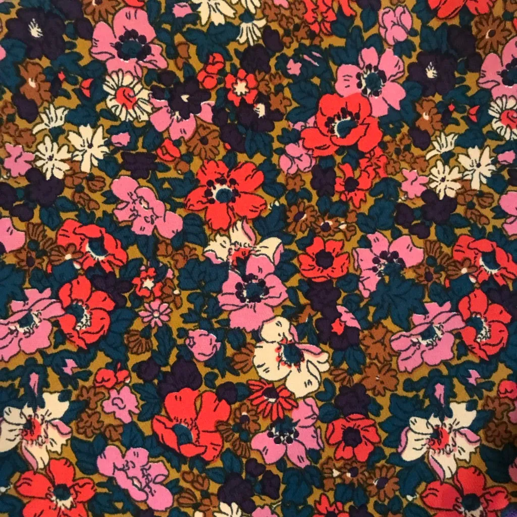 Women's Silky Floral Head Scarf - Shannon