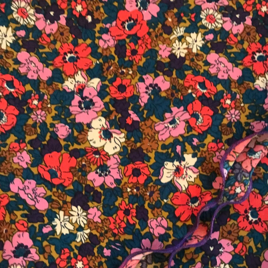 Women's Silky Floral Head Scarf - Shannon
