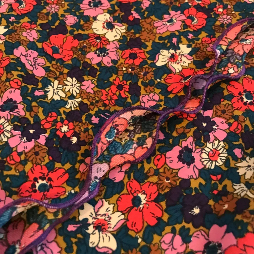 Women's Silky Floral Head Scarf - Shannon